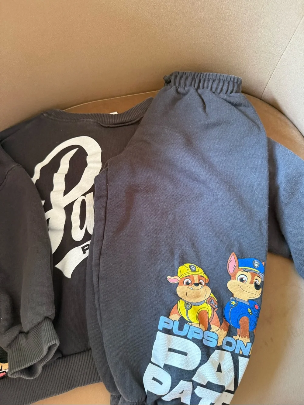 Zara Kids Charcoal PAW Patrol Sweatshirt & Joggers Set